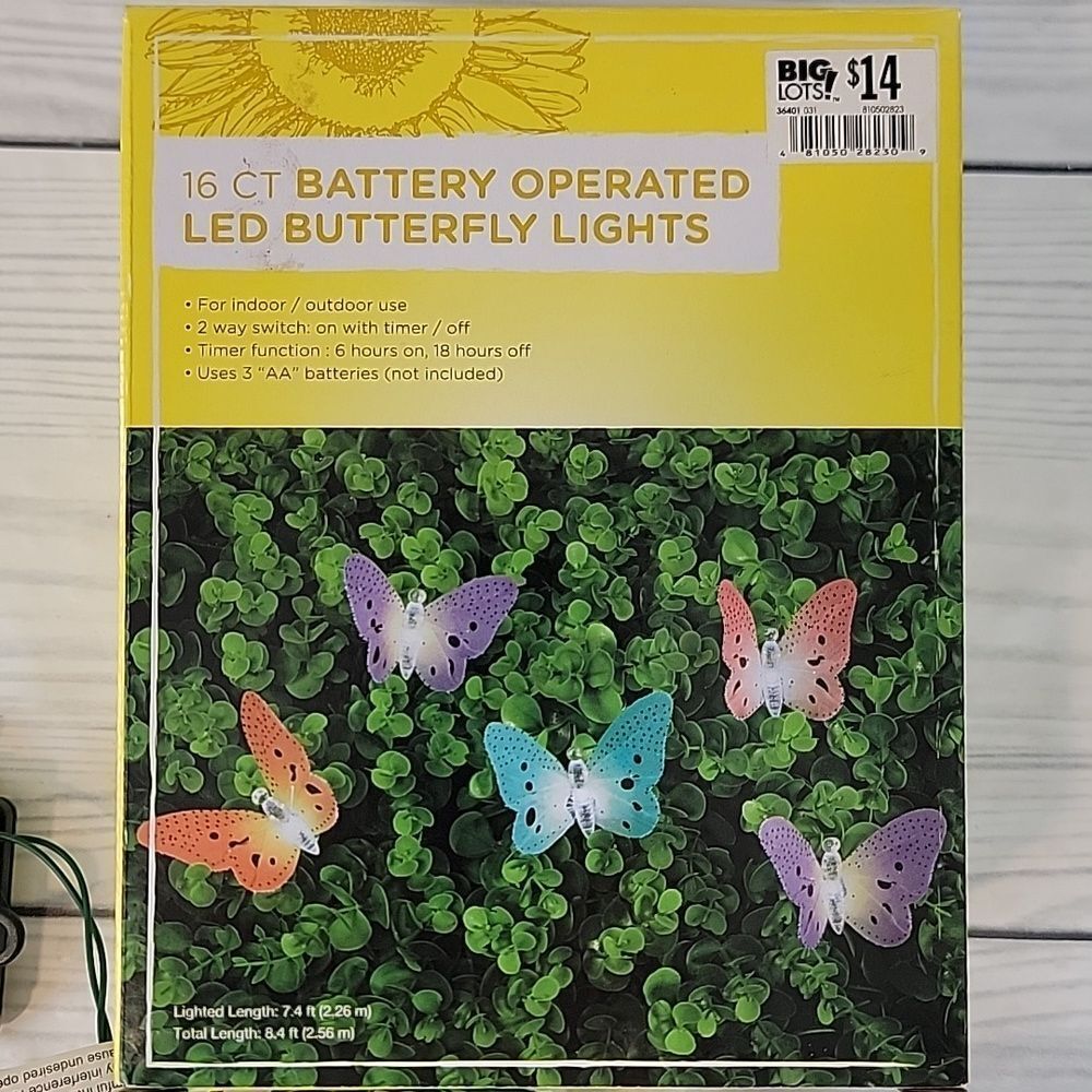 LED Butterfly String Lights - Picture 2 of 9